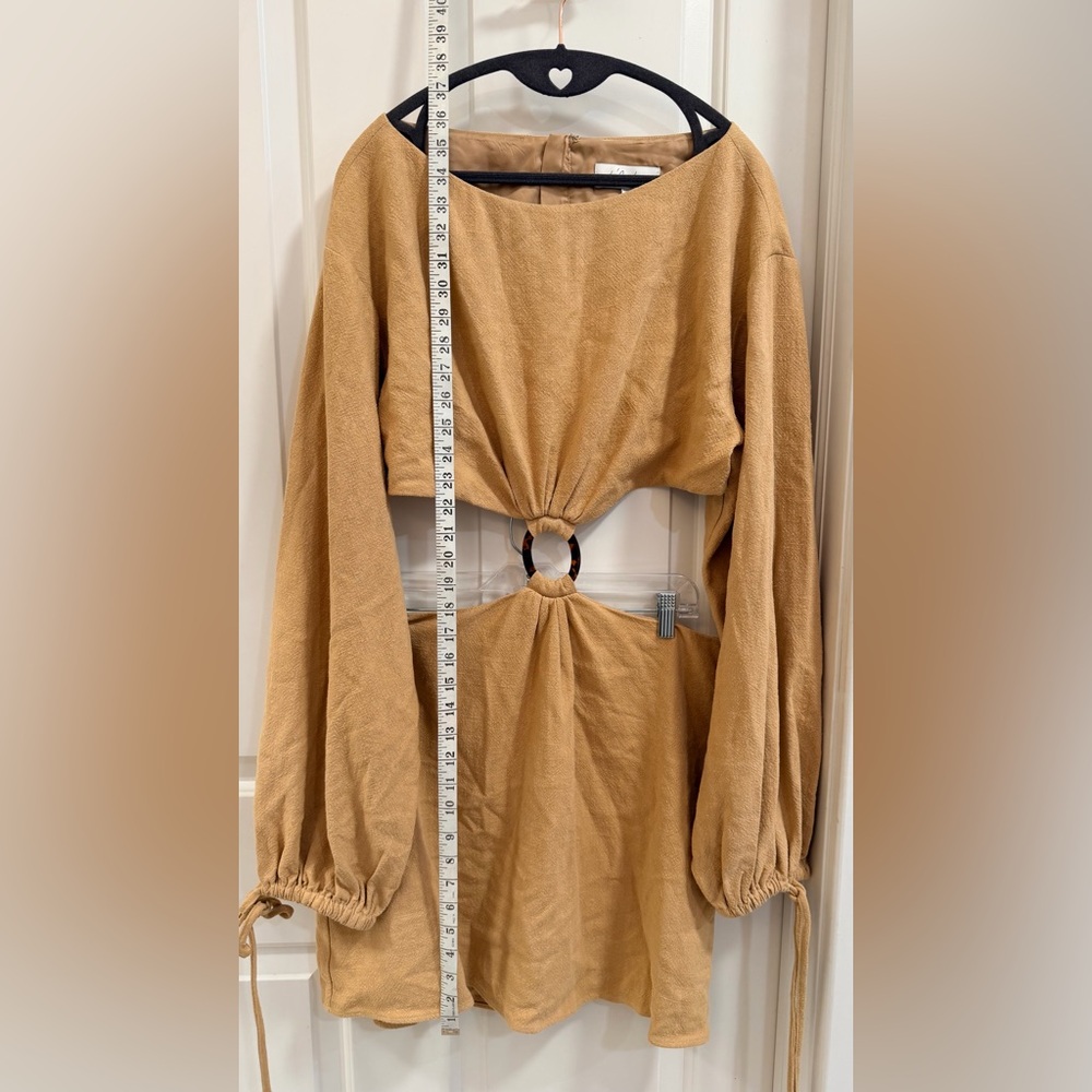 L’Academie Alora Dress – Tan (XL) - Picture 12 of 16